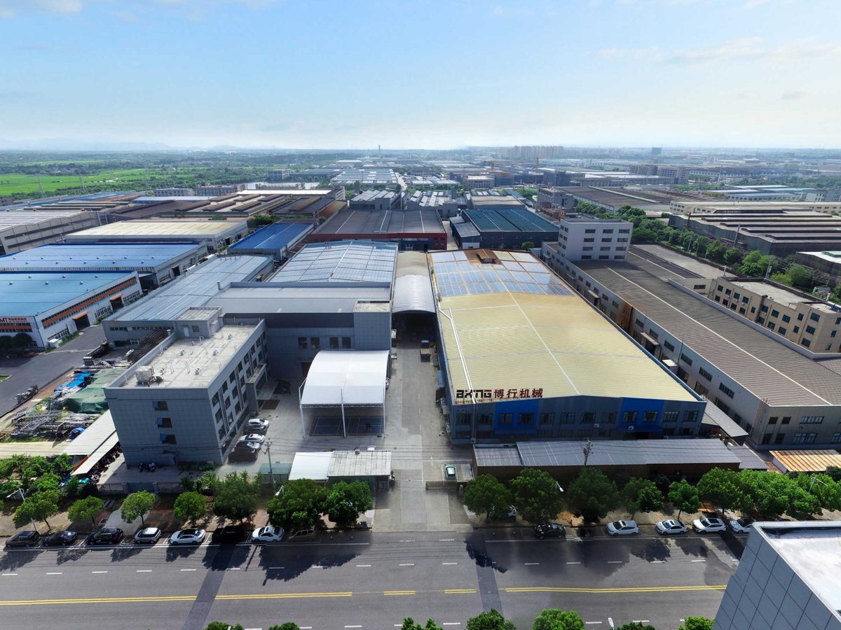 MowForge plant seen from above in Guangde, Anhui